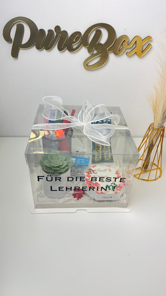 📚 Lehrer/-in - Ein Dankeschön für die täglichen Heldentaten im Klassenzimmer - PureBox