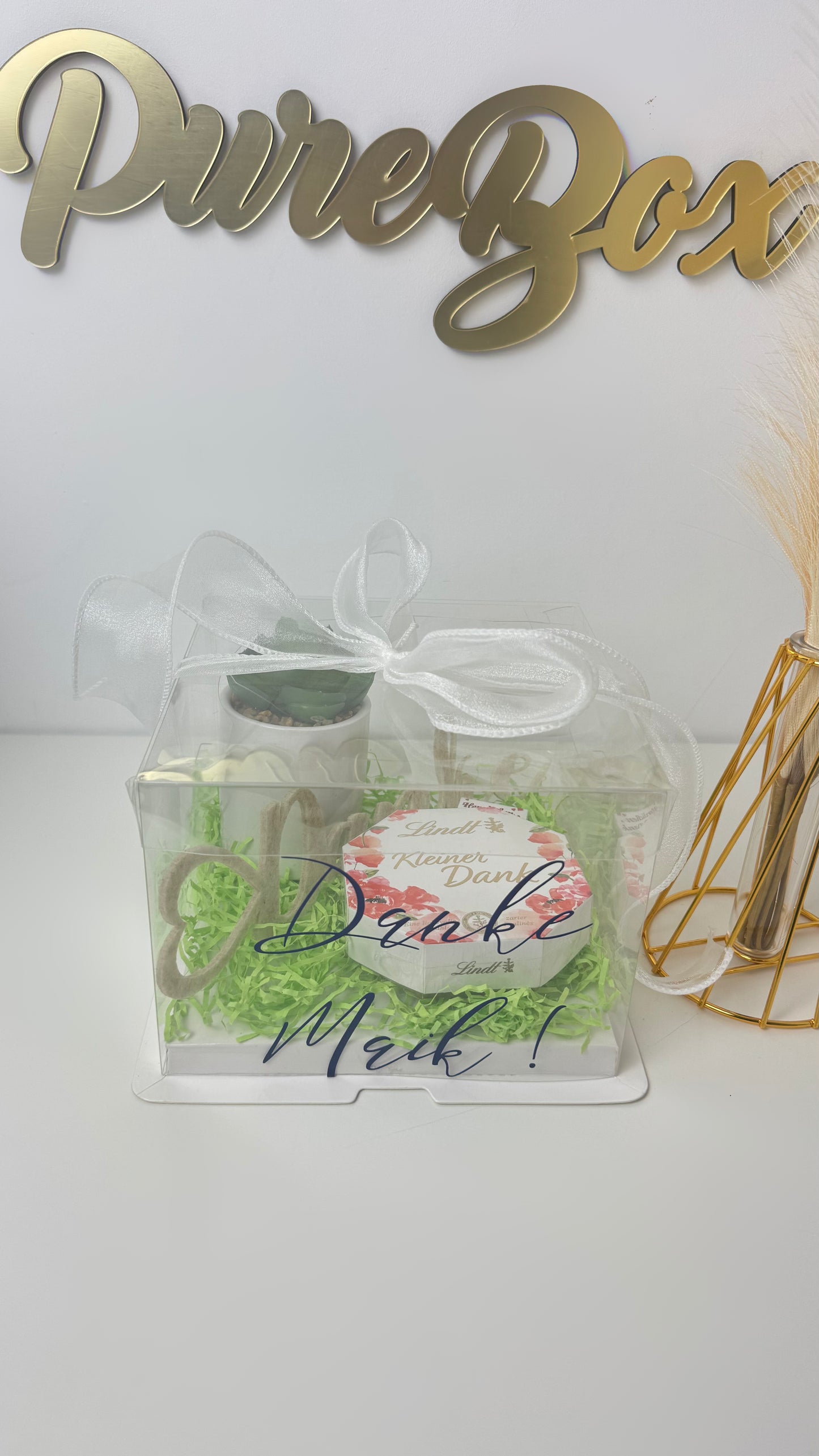 🎁 Dankeschön – Ein liebevolles „Danke“ verpackt in einer Box