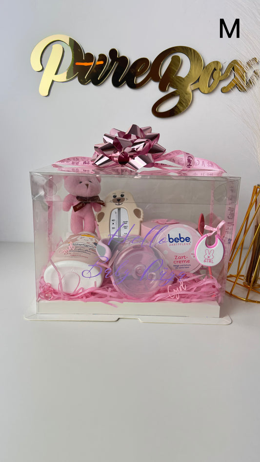 🎀 Babyshower für Mädchen 👶 – Willkommen, kleines Mädchen! - PureBox