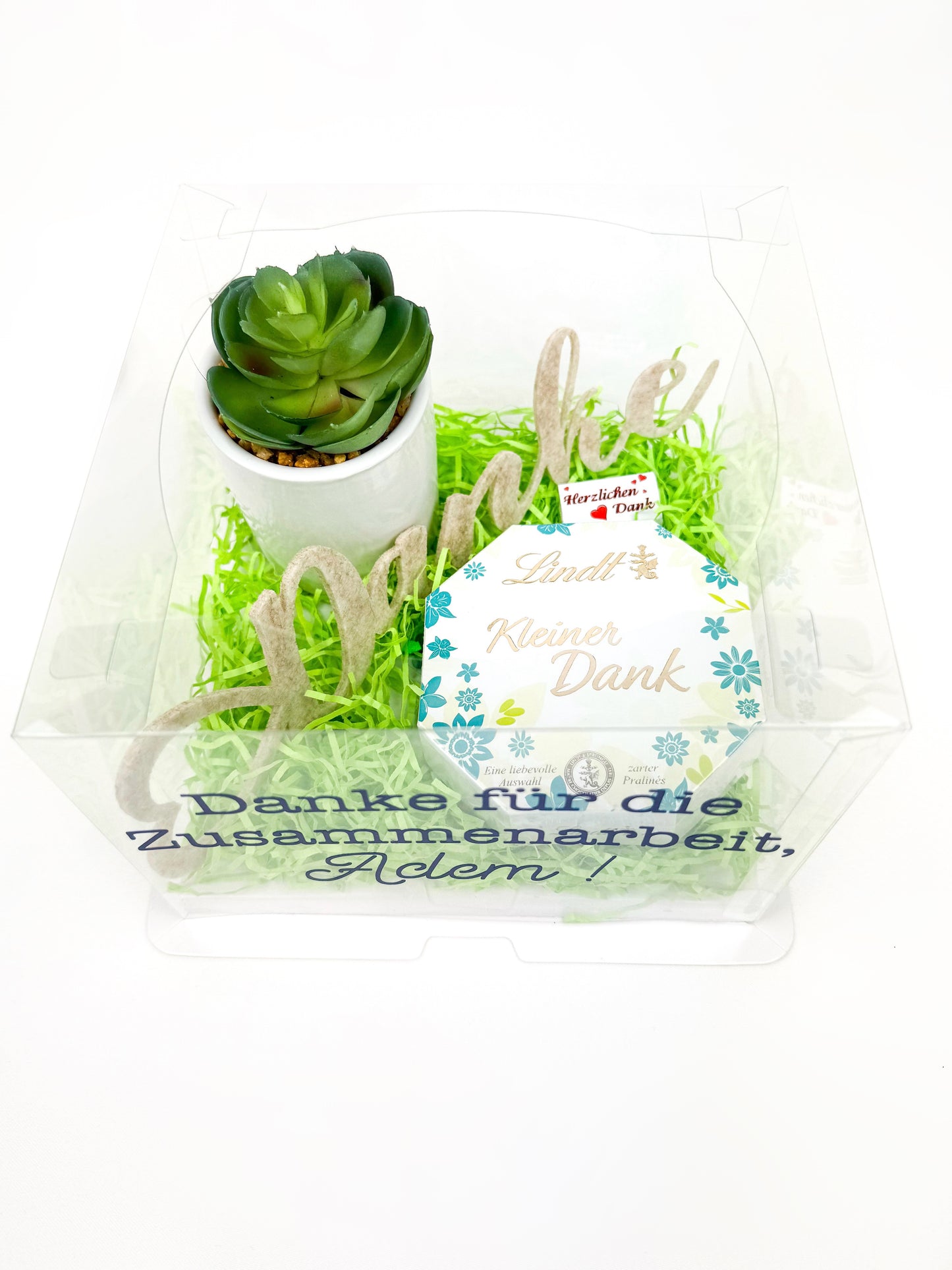 Dankeschön - Ein herzliches Dankeschön in einer Box