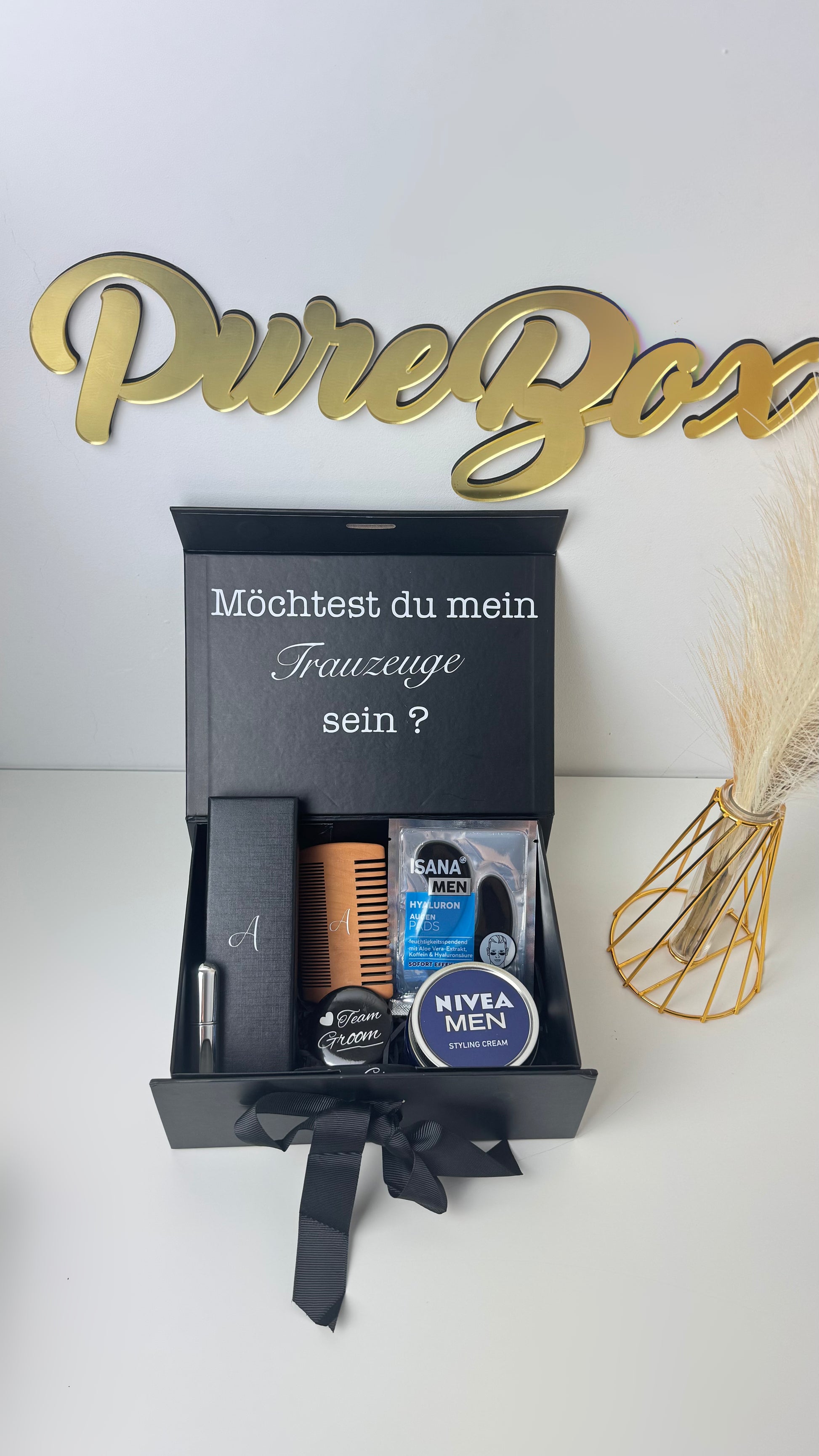 🎩 Team Groom - Für den besten Trauzeugen der Welt - PureBox
