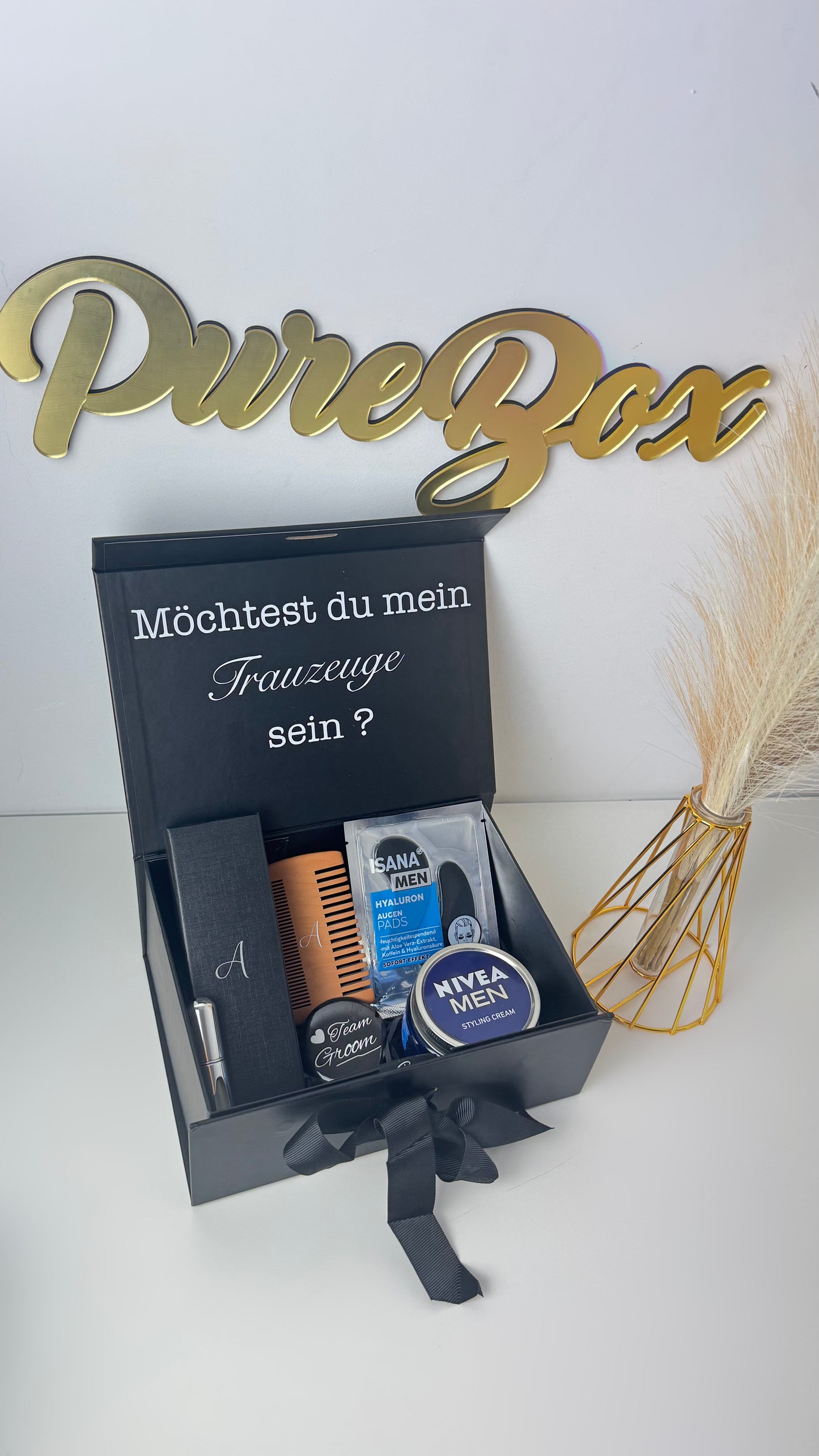 🎩 Team Groom - Für den besten Trauzeugen der Welt - PureBox