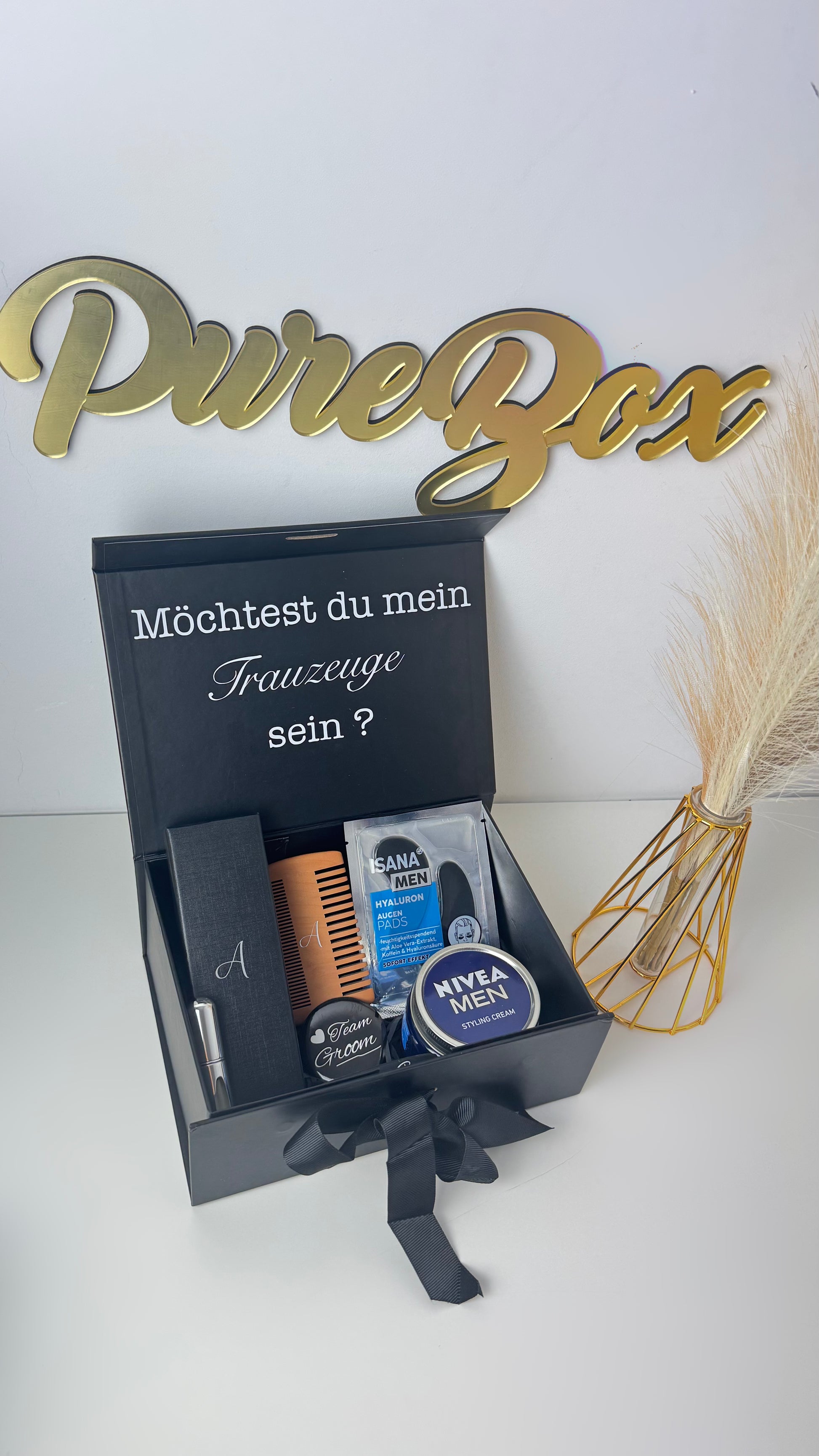 🎩 Team Groom - Für den besten Trauzeugen der Welt - PureBox