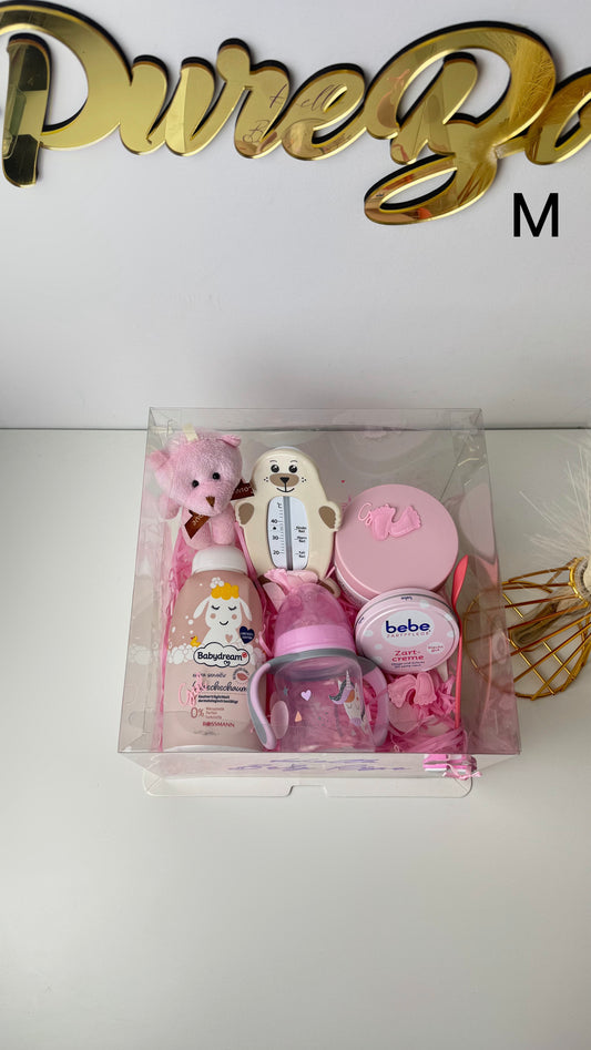 🎀 Babyshower für Mädchen 👶 – Willkommen, kleines Mädchen! - PureBox