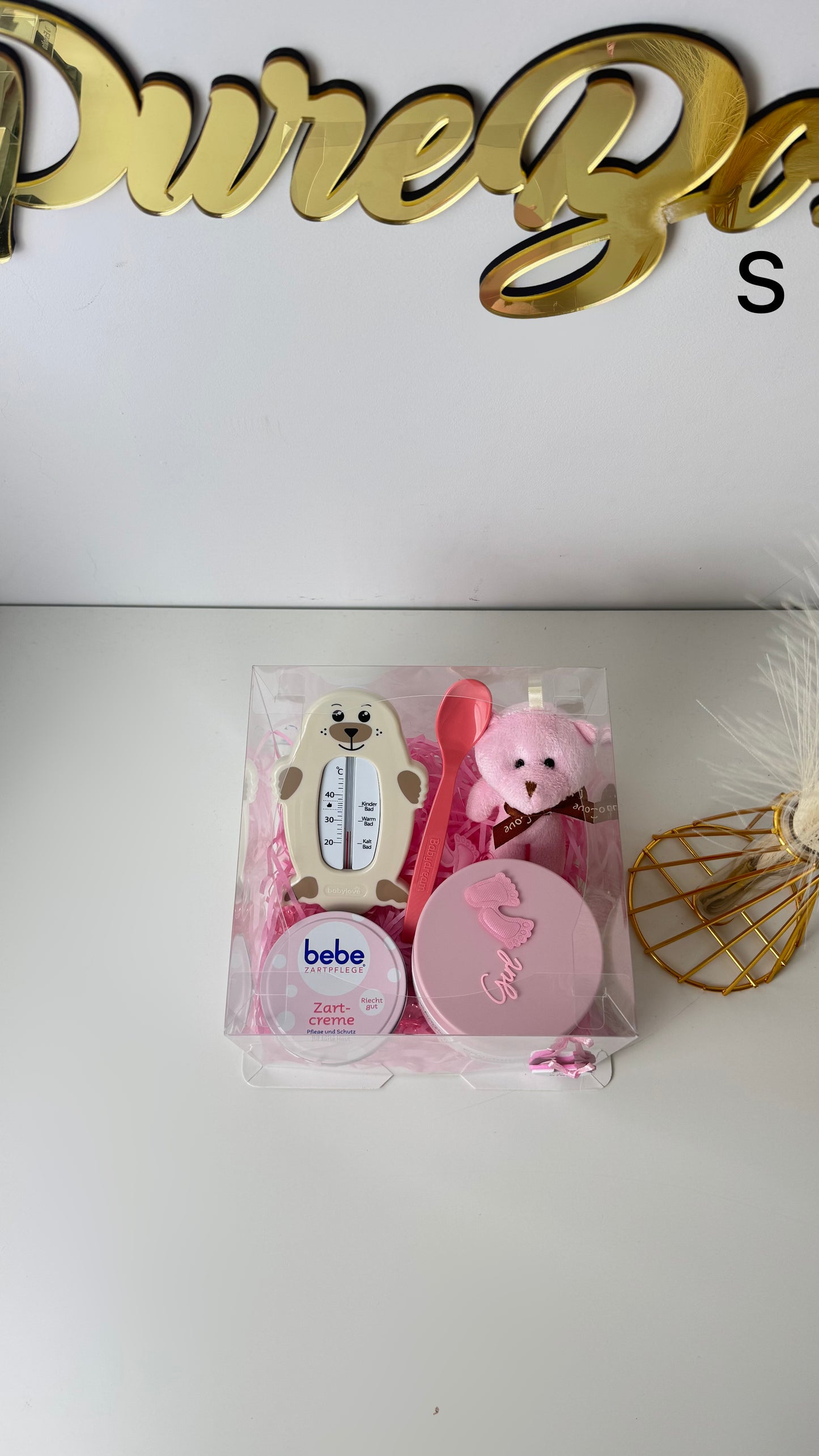 🎀 Babyshower für Mädchen 👶 – Willkommen, kleines Mädchen! - PureBox