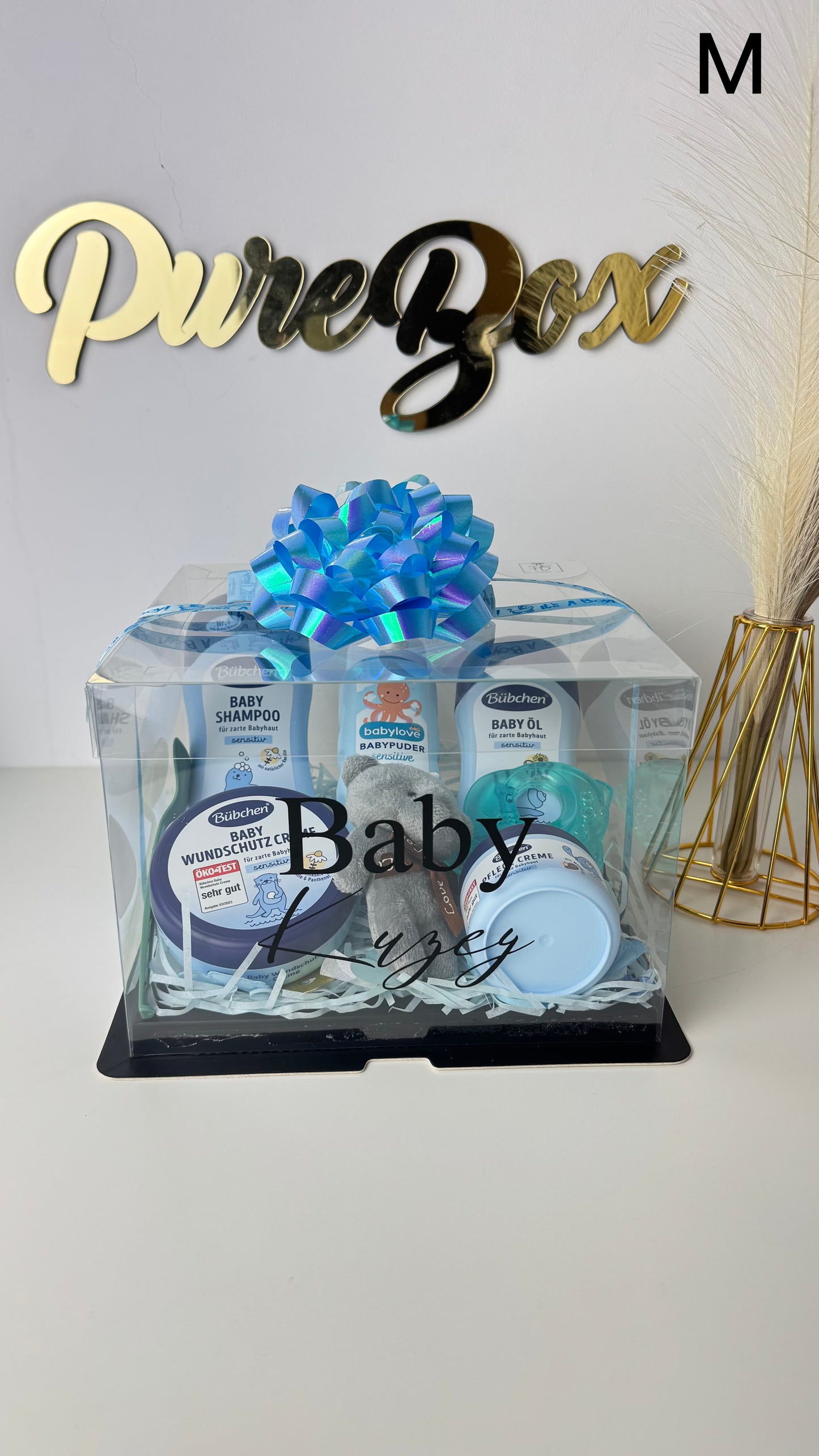 💙 Babyshower für den kleinen Jungen 👶 – Willkommen im Leben! - PureBox